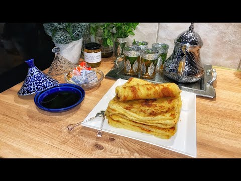 Les Msemens sans robot et sans pétrissage