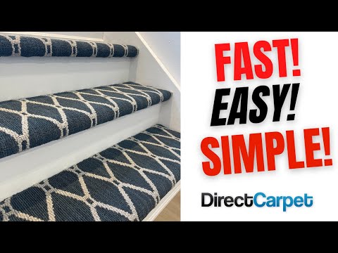 Carpet your Stair Treads with this fast & easy to follow Video guide