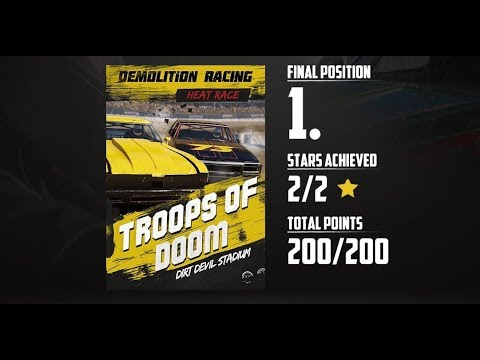 WRECKFEST Walkthrough Gameplay Part 56 - TROOPS OF DOOM