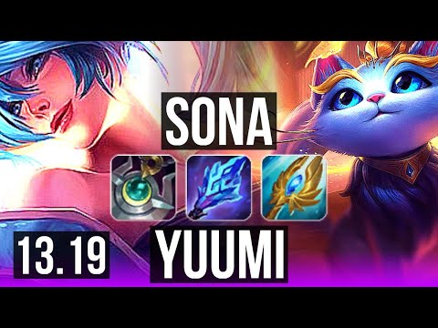 SONA & Kai'Sa vs YUUMI & Ez (SUP) | 4/1/30, 2.0M mastery, 300+ games | BR Master | 13.19