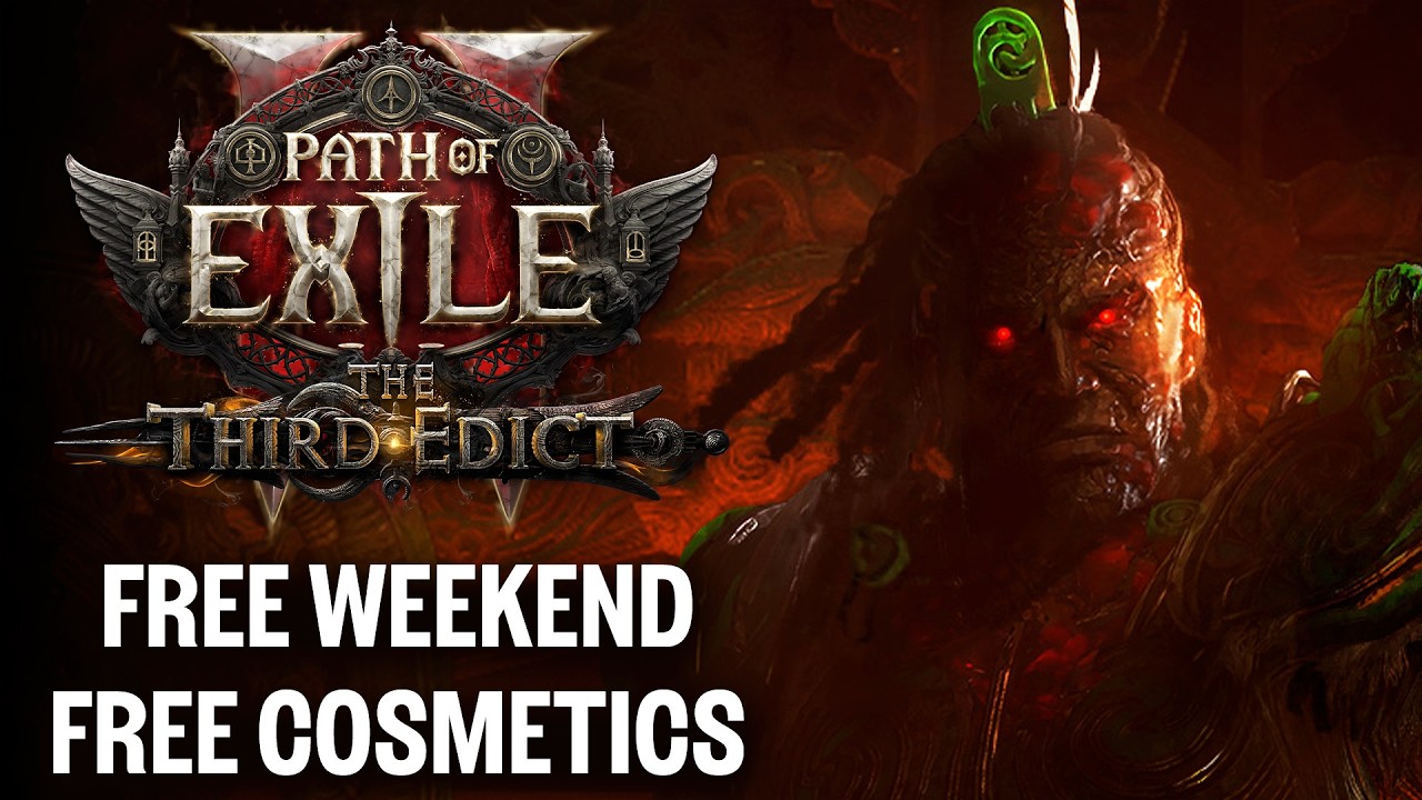 FREE Path of Exile 2 Weekend + Exclusive Cosmetics! - YouTube