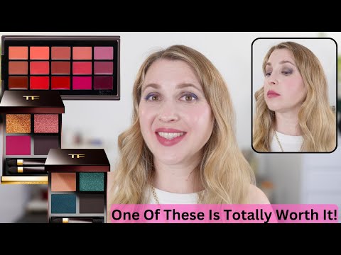 TOM FORD & ESUM COSMETICS | Ambrosia & Dark Opulence Eyeshadow Quads + Nuance Lip Palette