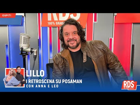 Lillo ospite di RDS: i retroscena su Posaman e il sogno di diventare illustratore