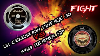 Metal Speaker Shootout: Celestion Vintage 30 vs WGS Reaper HP