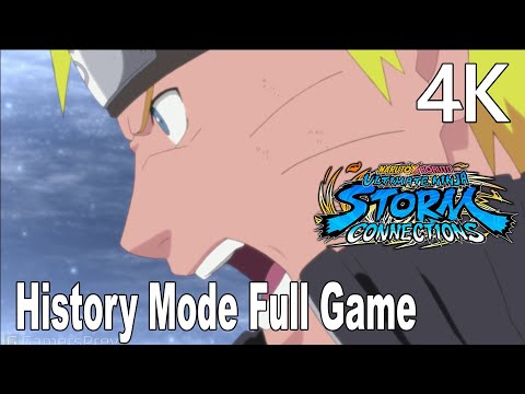 Naruto X Boruto Ultimate Ninja Storm Connections History Mode Full Game Walkthrough 4K