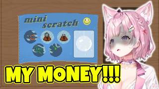 Koyori Gambles on Scratch Gacha and Loses