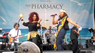 Chaka Khan & Sheryl Lee Ralph "Tell Me Something Good"  @ Florida AIDS Walk! 3/24/13
