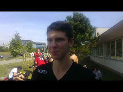 Denys Striukov about the match: Florbal Team Nebusice (CZE) - Skala Melitopol (UKR) 1:3.