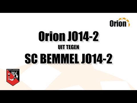 Orion JO14-2 vs SC Bemmel JO14-2 (06-04-2019) HD 1080p60