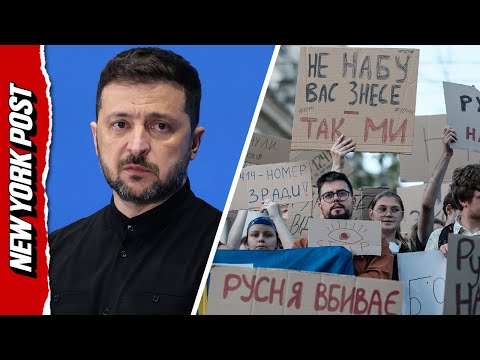 Ukrainians protest Zelensky's new law limiting power of anti-corruption agencies