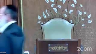 הרה"ג הרב וועכטר שליט"א כ"ה אדר ב' תשפ"ד (הרב אברהם מנחם מענדל וכטר) - התמונה מוצגת ישירות מתוך אתר האינטרנט יוטיוב. זכויות היוצרים בתמונה שייכות ליוצרה. קישור קרדיט למקור התוכן נמצא בתוך דף הסרטון