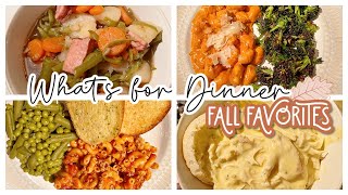 What's for Dinner 2021 // Fall Favorites!