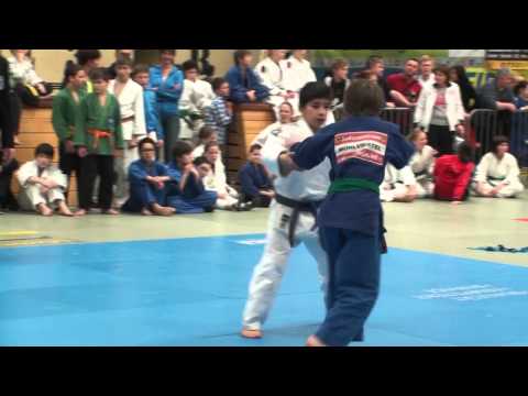 2013 Judo U14 Rohrbach -42kg: Gahleitner Bastian (AUT) - Tambiev Chusein (AUT)