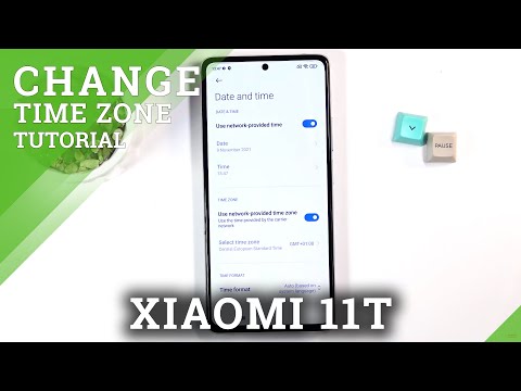 How to Change Data & Time on Xiaomi 11T - Manage Time Settings