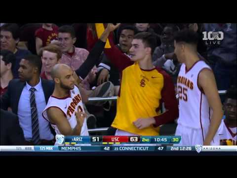 Men's Basketball: USC 103, Arizona 101 (4OT) - Highlights (1/9/16)