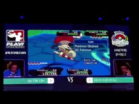 Pokemon World Championships VGC 2015 Day 1 Round 2: Gavin Micheals VS Ashton Cox 1 of 3