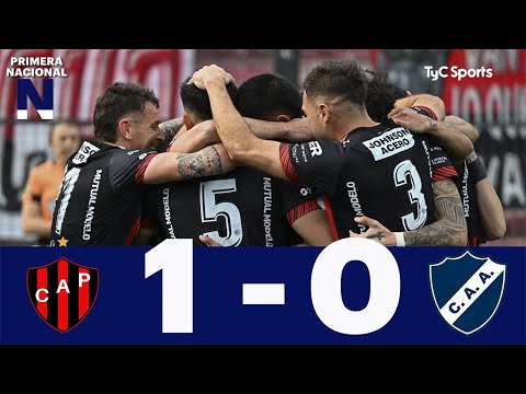 Patronato 1-0 Alvarado| Primera Nacional | Fecha 25 (Zona A)