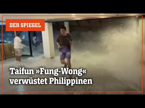Taifun »Fung-Wong«: Videos zeigen Wucht des Unwetters auf den Philippinen | DER SPIEGEL