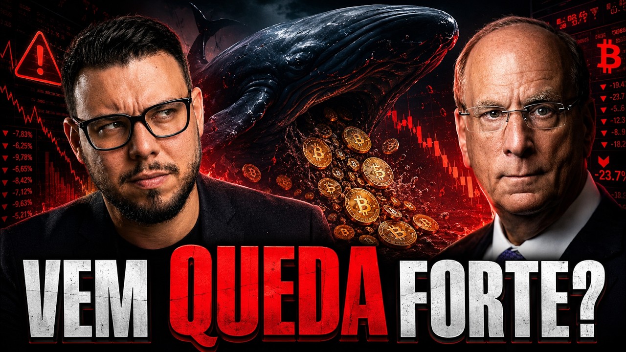 BALEIAS ESTÃO VENDENDO CRIPTO EM SEGREDO: VEM QUEDA FORTE?