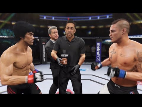 Bruce Lee vs. Diego Sanchez (EA Sports UFC 2) - Rematch (CPU vs. CPU)