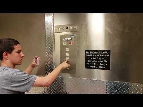 Dover Hydraulic Freight Elevator at Meliora Hall, U of R, Rochester, NY w/tjs468