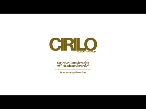 CIRILO, A Legacy Untold | Awards-Season Trailer (Documentary Short)