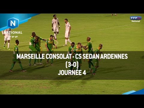 J4 : Marseille Consolat - CS Sedan Ardennes (3-0), le résumé