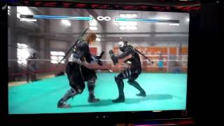 E3 2012: DOA5 - Hayabusa vs. Hayate Footage