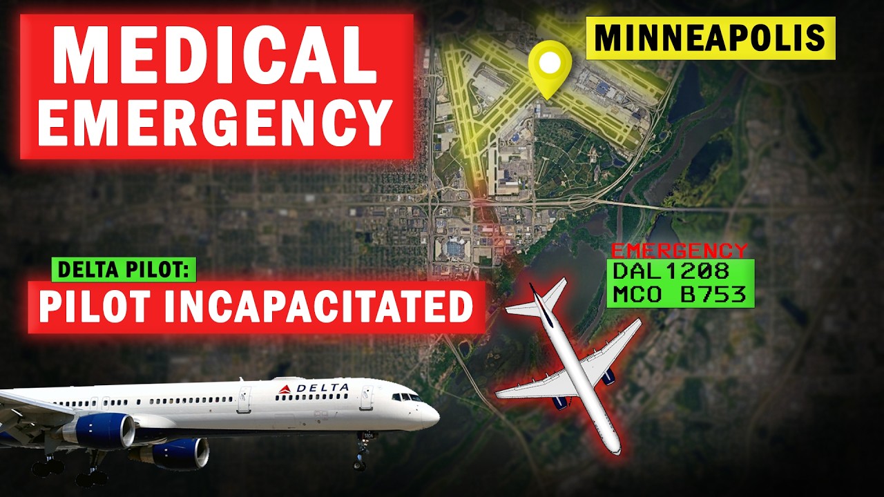 Delta Pilot INCAPACITATED | Overweight + Medical Return