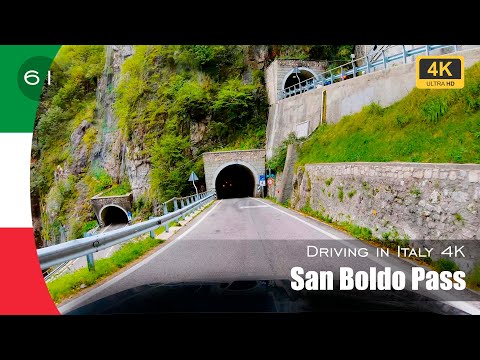San Boldo Pass - Driving in Italy.