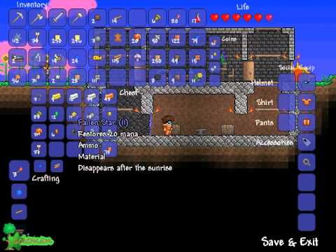 Let's Play Terraria: Day 12 - The Blood Moon