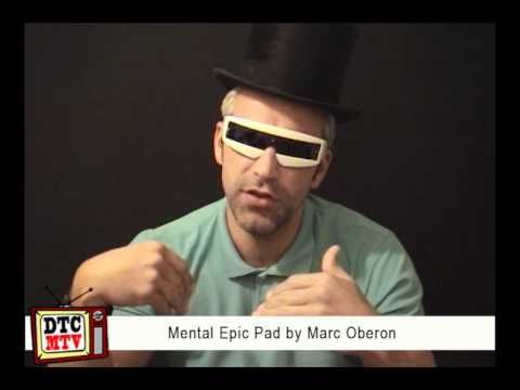 Dude That's Cool Magic Product Review - Mental Epic Pad by Marc Oberon