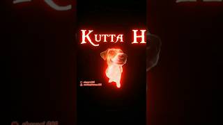kutta attitude shayari status || #shorts #status #shayari #viral #ytshorts #whatsappstatus