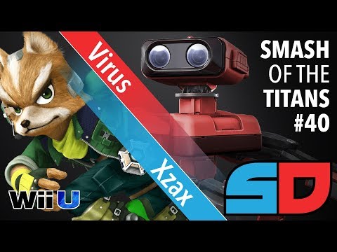 Smash of the Titans #40 - Winner Quarters: RvL|Xzax (Fox) vs WYW|Virus (R.O.B.)