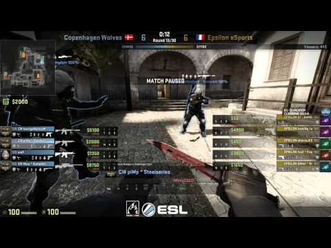 ESL One Cologne 2014 European Finals - Epsilon vs. CPH Wolves (Map 2 - de_inferno)