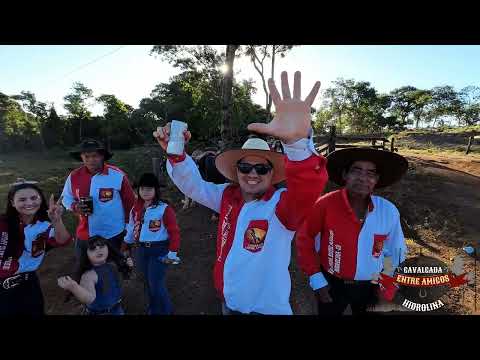Cavalgada entre amigos de Hidrolina Goiás,  #cavalgada