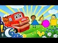 La Figuras Geométricas Con Barney El Camión Videos Educativos Para Niños Lunacreciente