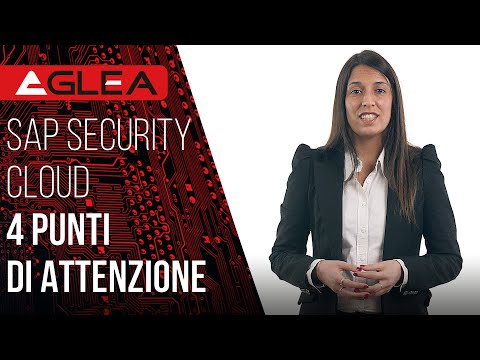 SAP Security Cloud 4 punti di attenzione
