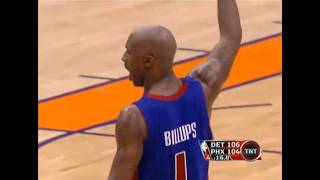 Chauncey Billups Seals the Win vs. Suns with Clutch Three (2005)