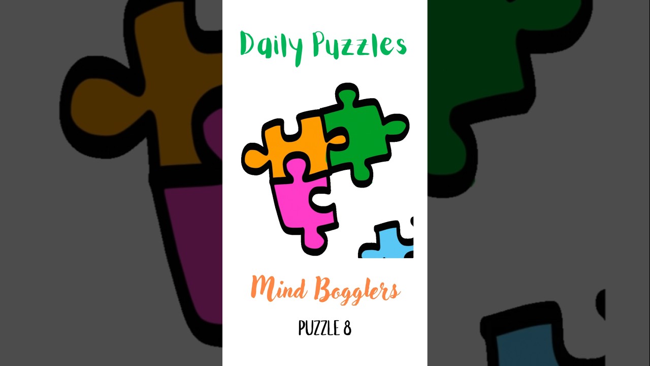 Puzzle 8  - Crossword cum Anagram #crossword #puzzle #wordgames #vocabulary