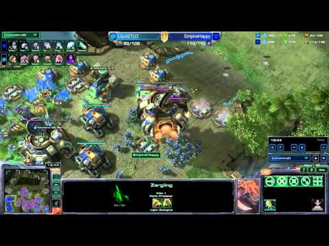 SC2 Happy vs TLO Game 1 TvZ Starcraft 2