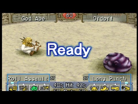 God Ape at the Official Tournament Grade S - Monster Rancher 2