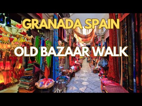 Granada Spain Walking Tour | 4K Ultra HD 60fps | Discover the Magic of Alhambra & Albaicín!
