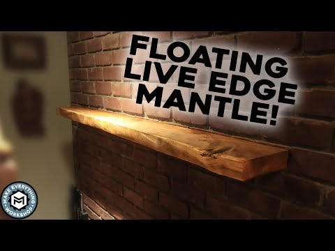 image-How much is a floating mantel?