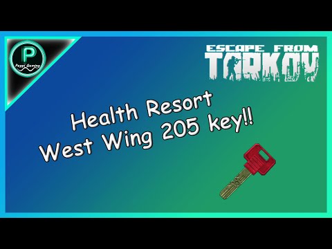 Health Resort West Wing 205 Key [Key Guide] || Escape From Tarkov ||
