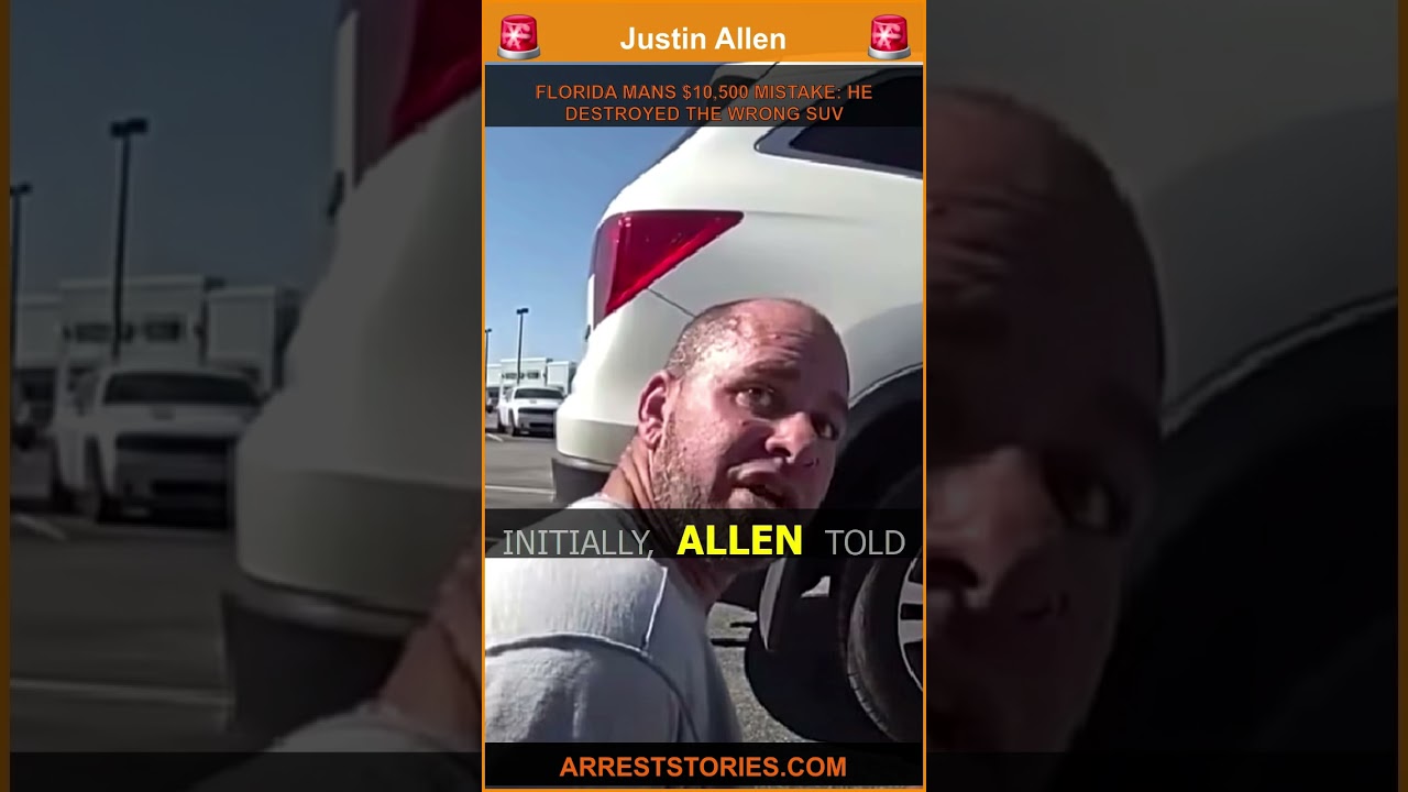 FLORIDA MANS $10,500 MISTAKE: HE DESTROYED THE WRONG SUV