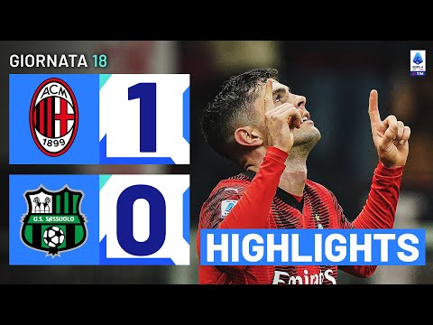 Video highlights della Giornata 18 - Fantamedie - Milan vs Sassuolo