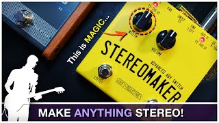 Video thumbnail for No More Double-Tracking? Mono to Stereo MADE EASY! 🎸🎹 (StereoMaker Advanced ABY Switcher) by Guitar IQ - Play Smarter
