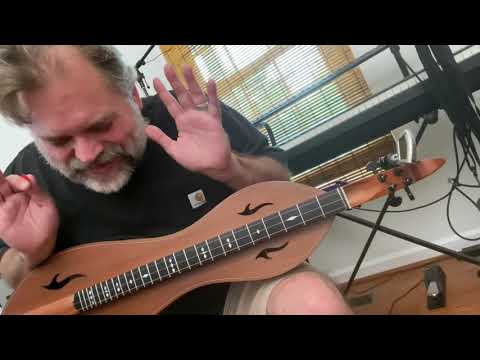 Parallel Major and Minor Pentatonic Patterns for DAD-Tuned Chromatic Mountain Dulcimer