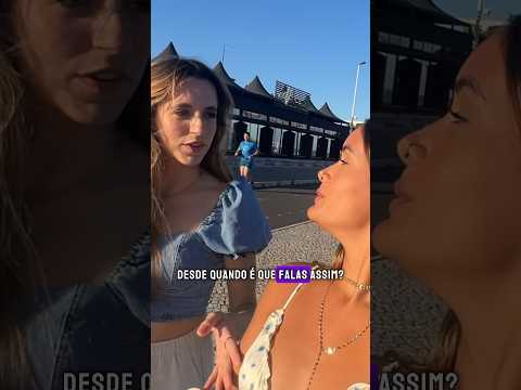 Falando português de Portugal com a minha amiga portuguesa @constanzaariza